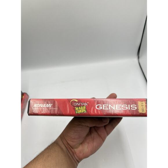 Contra: Hard Corps Sega Genesis Cartridge & Box Only Great Shape Tested & Workin - Picture 12 of 14